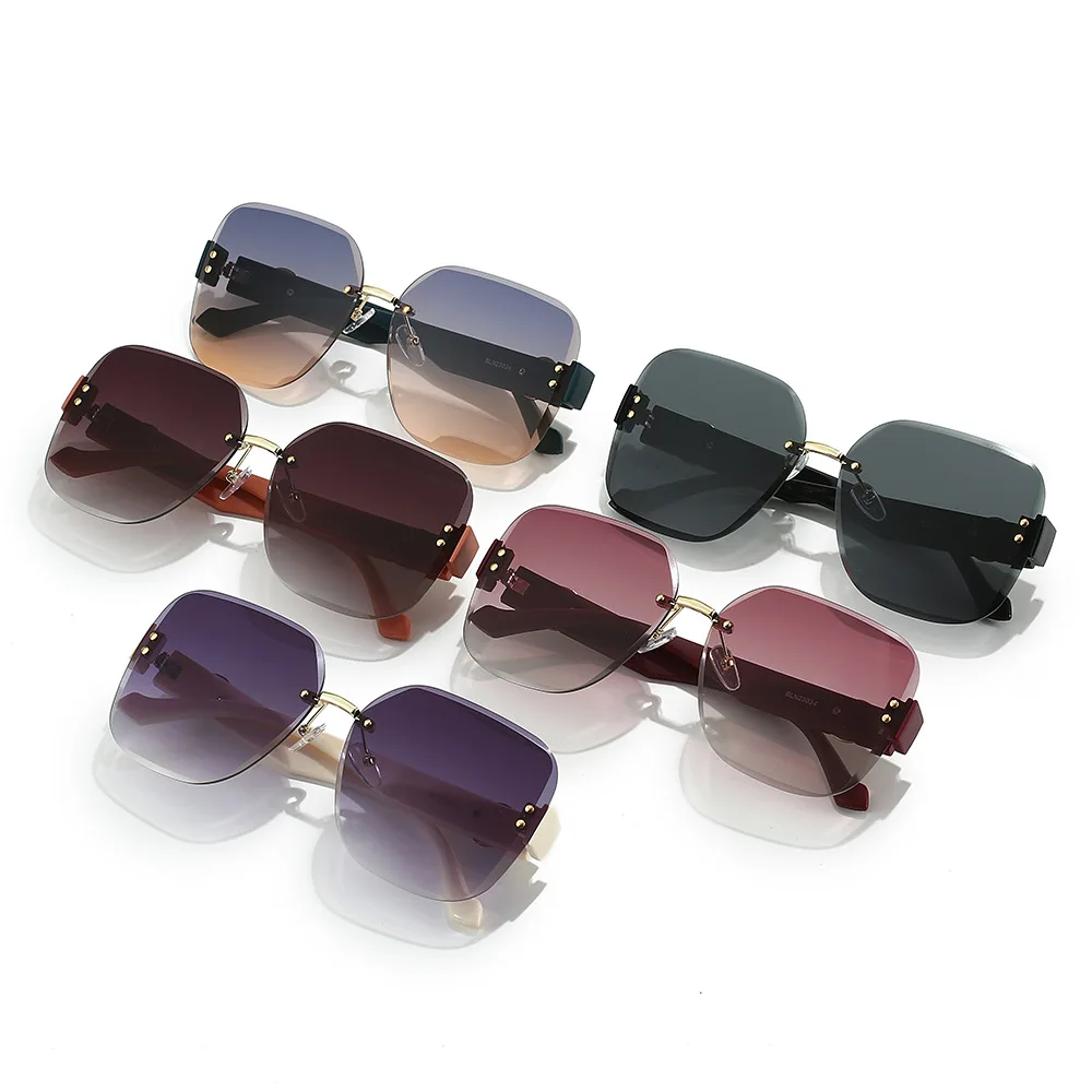 New Fashion Trendy Women's Sunglasses with No Frame and Cut Edge, UV Protection Sunglasses for export(DS-23034)
New Fashion Trendy Women's Sunglasses with No Frame and Cut Edge, UV Protection Sunglasses for export(DS-23034)