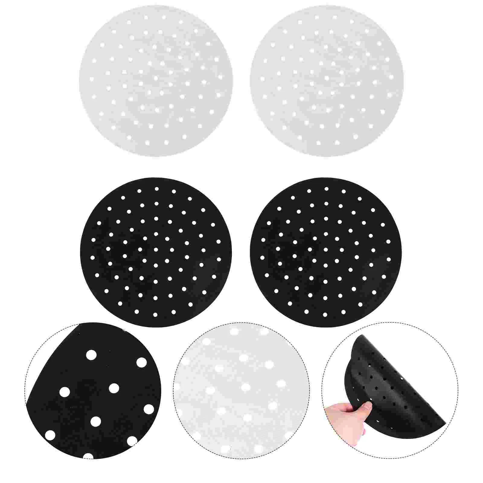 4 Pcs Air Fryer Pad Basket Fryers Steamer Baskets Double Grilling Platter Kitchen Gadget Non-Stick Mat Liner Reusable Airfryer
4 Pcs Air Fryer Pad Basket Fryers Steamer Baskets Double Grilling Platter Kitchen Gadget Non-Stick Mat Liner Reusable Airfryer