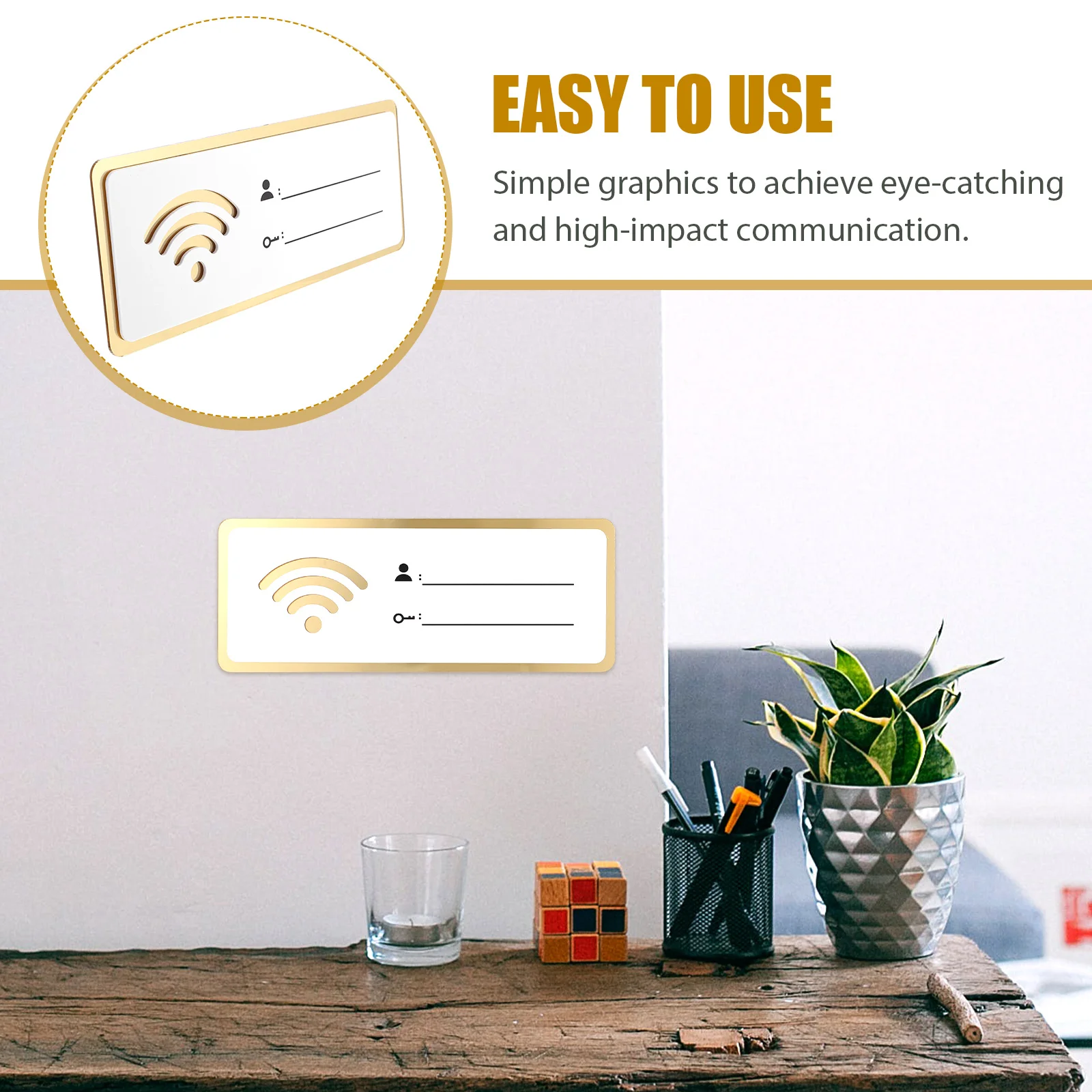 WiFi Password Sign Acrylic Wall mounted Network Coverage Indicator 8x20cm Chalkboard Sticker Removable Marker Write Erase Home
WiFi Password Sign Acrylic Wall mounted Network Coverage Indicator 8x20cm Chalkboard Sticker Removable Marker Write Erase Home