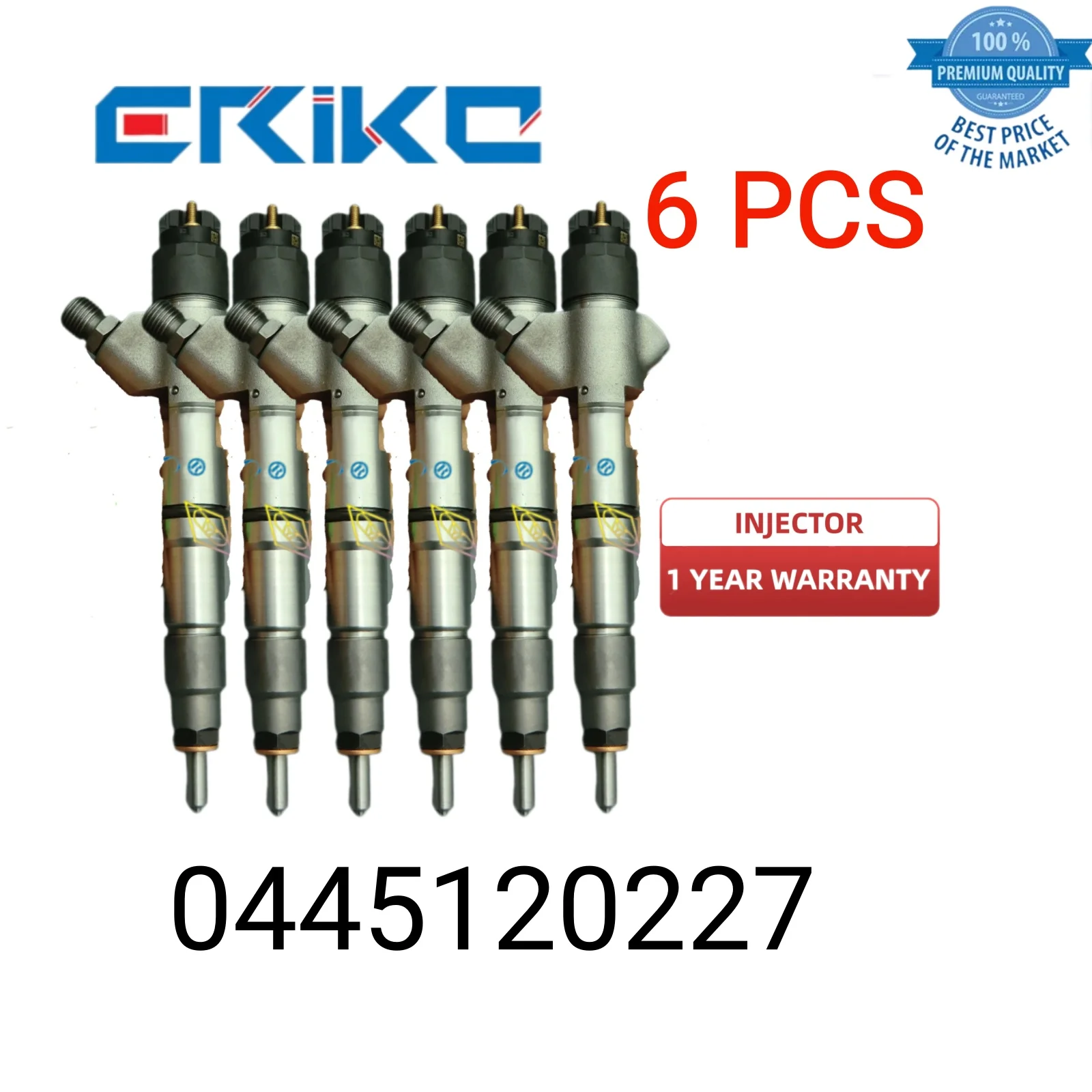6 PCS 0445120227 Automotive Parts Fuel Injector 0 445 120 227 Fuel Injector 0445 120 227 612600080977 Engine Injectorfor Weichai
6 PCS 0445120227 Automotive Parts Fuel Injector 0 445 120 227 Fuel Injector 0445 120 227 612600080977 Engine Injectorfor Weichai