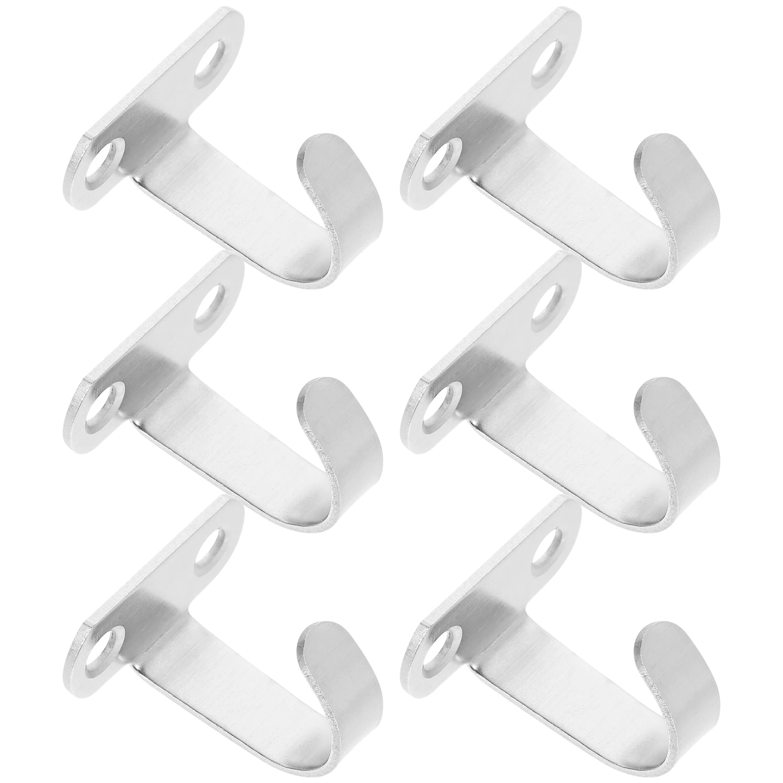 6 Pcs Wall Mounted Coat Hooks Stainless Steel Clothes Hangers Metal Shape Iron Kitchen Cabinet
6 Pcs Wall Mounted Coat Hooks Stainless Steel Clothes Hangers Metal Shape Iron Kitchen Cabinet