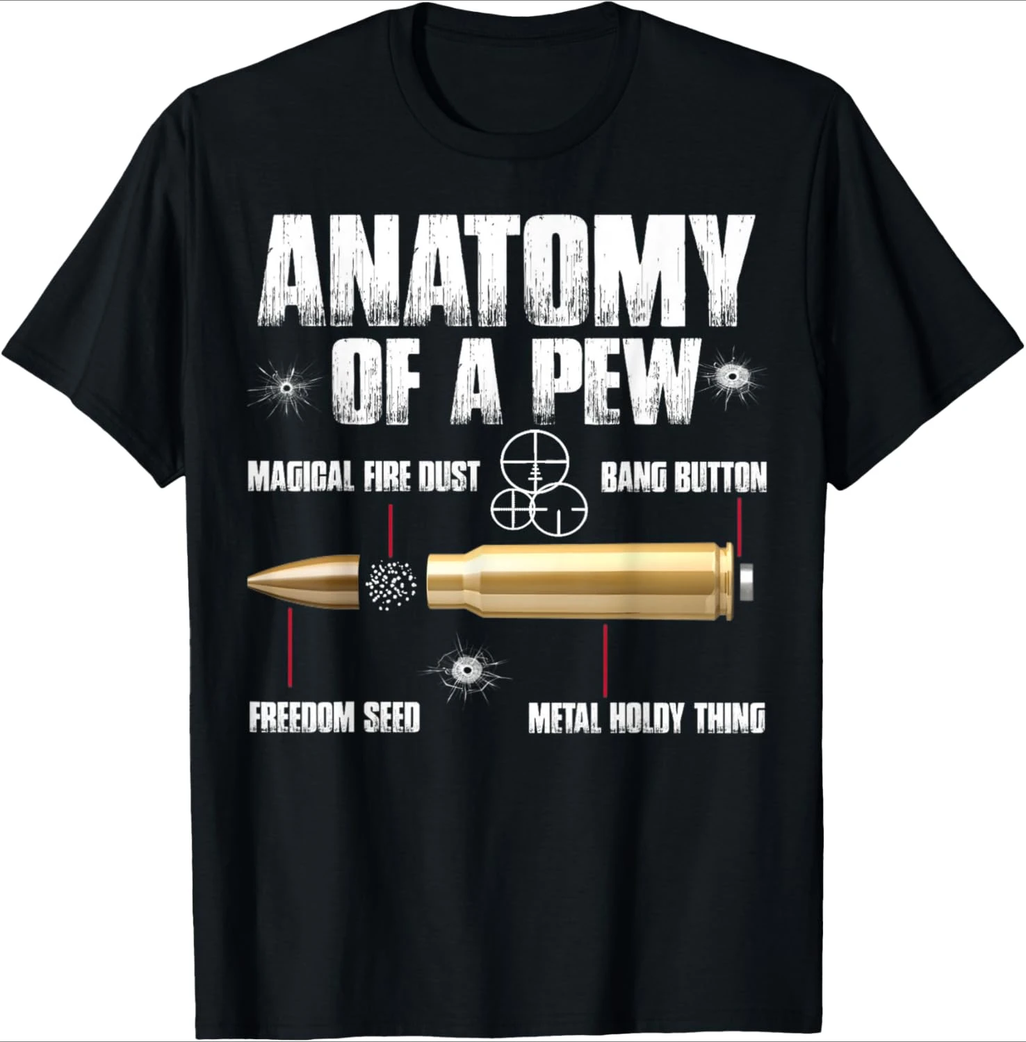 Anatomy Of A Pew Pew-Ammo Gun Lovers design -100% cotton summer casual O-neck short sleeve printed men's T-shirt.
Anatomy Of A Pew Pew-Ammo Gun Lovers design -100% cotton summer casual O-neck short sleeve printed men's T-shirt.
