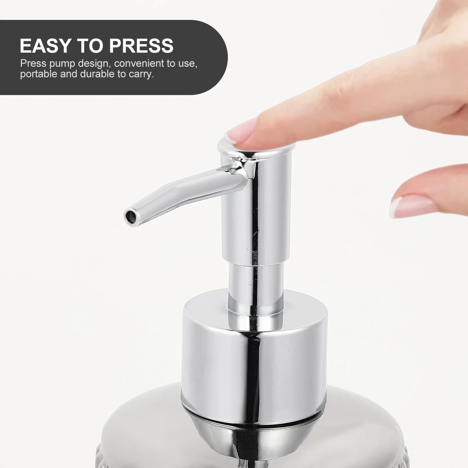 1Pcs Press Pump Bottle Ceramic Lotion Dispenser Durable Bathroom Soap Shampoo Container Refillable Liquid Holder Home Office
1Pcs Press Pump Bottle Ceramic Lotion Dispenser Durable Bathroom Soap Shampoo Container Refillable Liquid Holder Home Office
