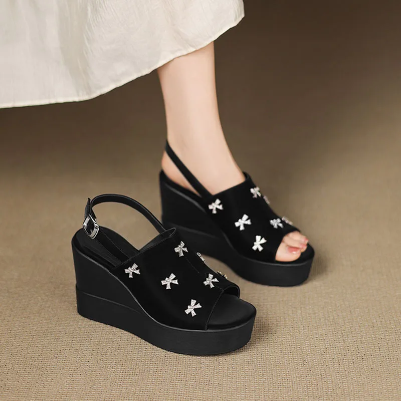 Phoentin Women's Platform Sandals Peep Toe Thick Sole Summer Shoes Slingback High Heels in Black Silver FT4149
Phoentin Women's Platform Sandals Peep Toe Thick Sole Summer Shoes Slingback High Heels in Black Silver FT4149