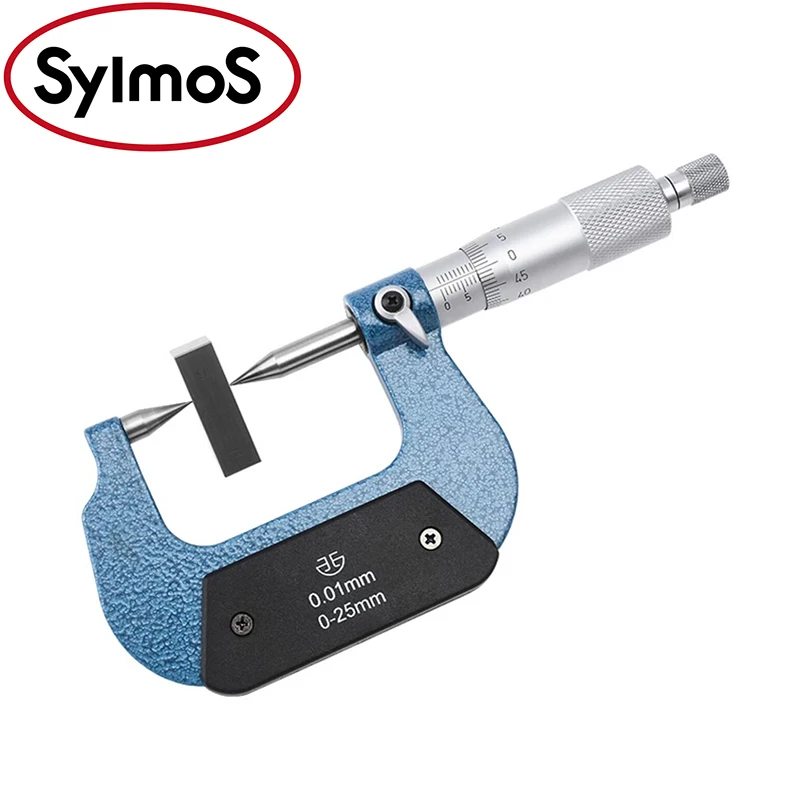 Double points micrometer ,30° and 15° point,0-25/25-50/50-75/75-100mm graduation 0.01mm
Double points micrometer ,30° and 15° point,0-25/25-50/50-75/75-100mm graduation 0.01mm
