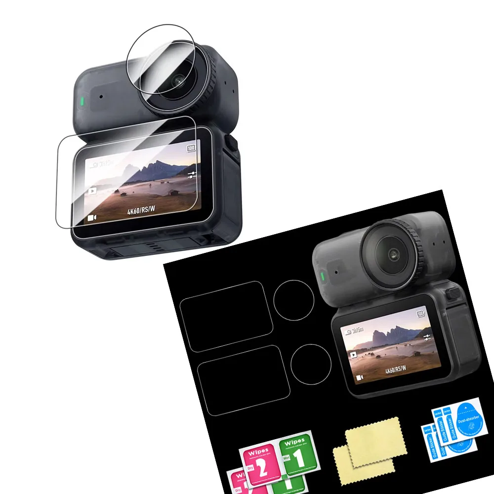 2 Set HD Tempered Glass Screen Protector for DJI Osmo Nano 99% Light Transmission Full Protection Camera Accessories
2 Set HD Tempered Glass Screen Protector for DJI Osmo Nano 99% Light Transmission Full Protection Camera Accessories