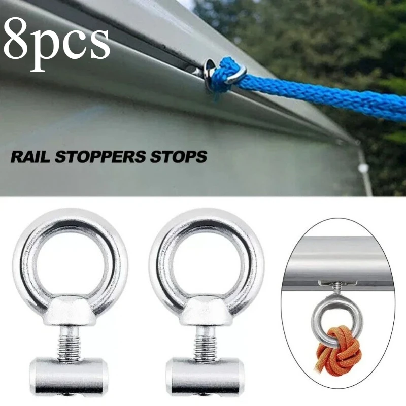 8pcs Awning Rail Stoppers Stops Motorhome Campervan Caravan Silvery M4 X 12mm X 6mm Diameter Camper Parts RV Awnings Accessories
8pcs Awning Rail Stoppers Stops Motorhome Campervan Caravan Silvery M4 X 12mm X 6mm Diameter Camper Parts RV Awnings Accessories