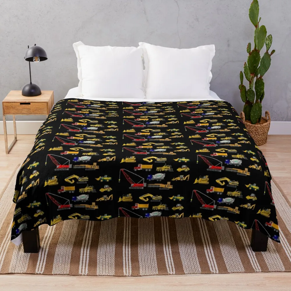 Construction Vehicles - The Kids' Picture Show Throw Blanket Polar For Sofa Thin Blankets
Construction Vehicles - The Kids' Picture Show Throw Blanket Polar For Sofa Thin Blankets