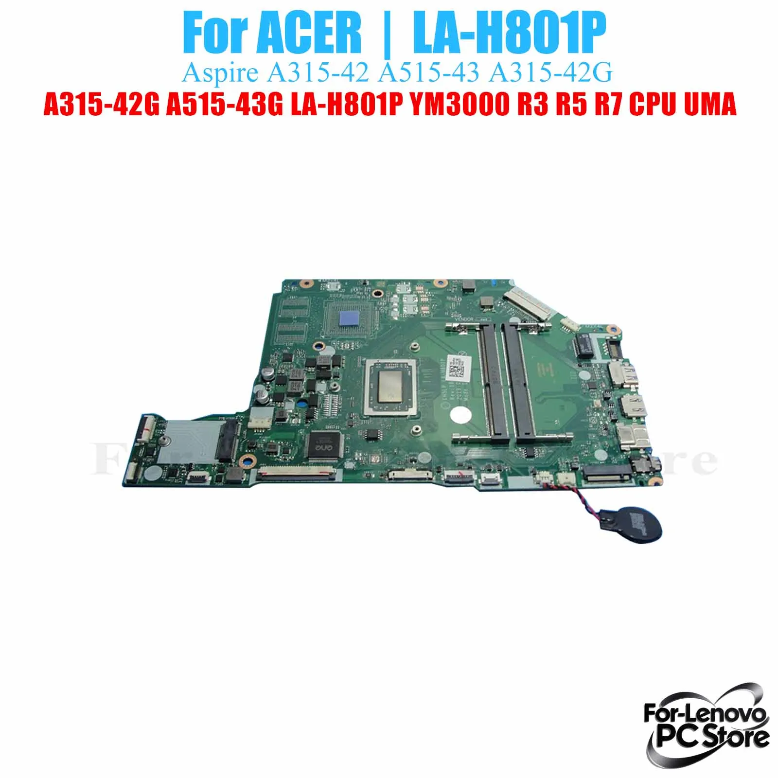 LA-H801P для ACER A315-42 A515-43 A315-42G A515-43G LA-H801P материнская плата для ноутбука протестирована материнская плата для ноутбука
LA-H801P для ACER A315-42 A515-43 A315-42G A515-43G LA-H801P материнская плата для ноутбука протестирована материнская плата для ноутбука