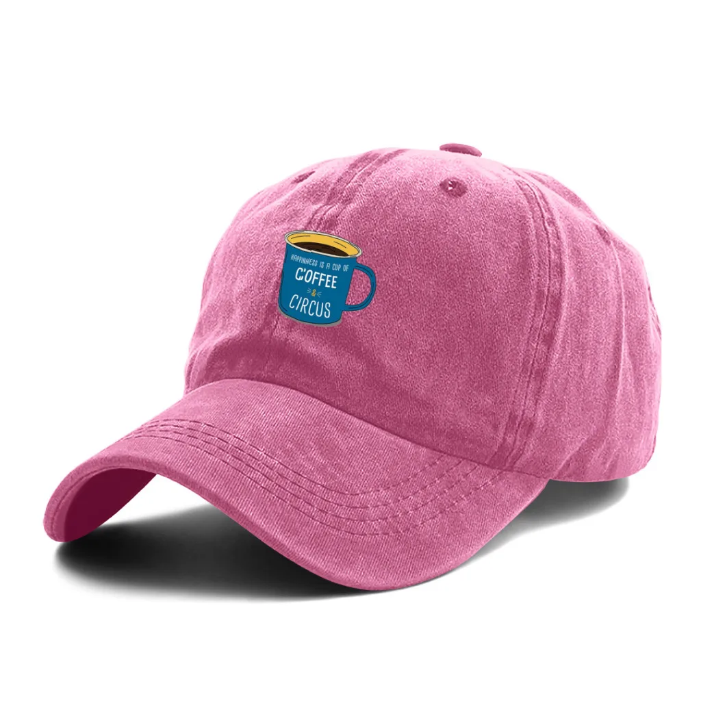 Circus Coffee is happiness Unisex Washed Cotton Cap Mountain Baseball Cap Adjustable Casual Outdoor Streetwear Sports Hat
Circus Coffee is happiness Unisex Washed Cotton Cap Mountain Baseball Cap Adjustable Casual Outdoor Streetwear Sports Hat