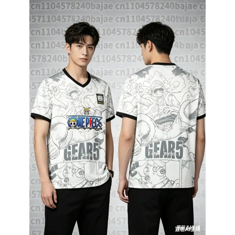 Japanese Football Jersey 5 Gear Luffy Jersey One Piece Luffy Football Special Edition Outdoor Sports Quick-drying Jersey
Japanese Football Jersey 5 Gear Luffy Jersey One Piece Luffy Football Special Edition Outdoor Sports Quick-drying Jersey