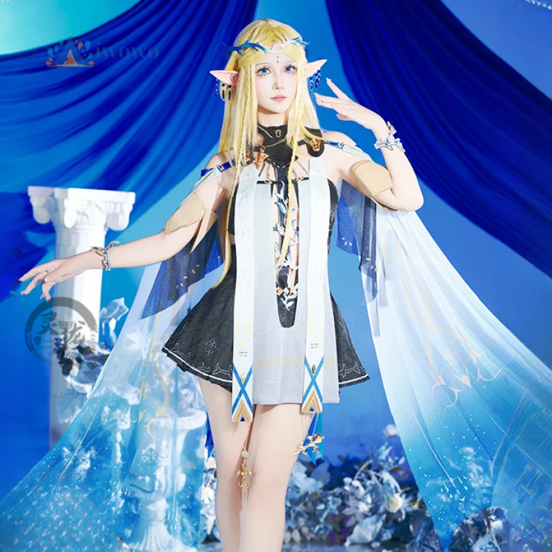 Wuthering Waves Game Cartethyia Cosplay Costume Women Gorgeous Elegant Combat Uniform Halloween Role-playing Wig Prop Suits
Wuthering Waves Game Cartethyia Cosplay Costume Women Gorgeous Elegant Combat Uniform Halloween Role-playing Wig Prop Suits