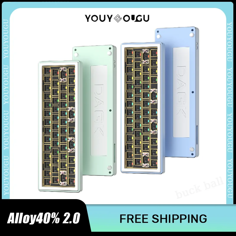 DAGK Alloy40 2.0 Mechanical Keyboard Kit 49keys Wireless Keyboard Kits Hot Swap Aluminium RGB Light 3mode Gaming PC Keyboard Kit
DAGK Alloy40 2.0 Mechanical Keyboard Kit 49keys Wireless Keyboard Kits Hot Swap Aluminium RGB Light 3mode Gaming PC Keyboard Kit
