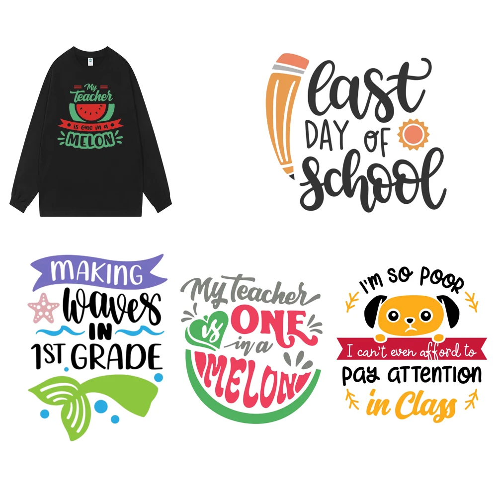 Best Seller Custom Teacher Labels ,DTF Prints Heat transfers Ironing Patterns for Clothing Jersey Ready to Press Tshirt Stickers
Best Seller Custom Teacher Labels ,DTF Prints Heat transfers Ironing Patterns for Clothing Jersey Ready to Press Tshirt Stickers