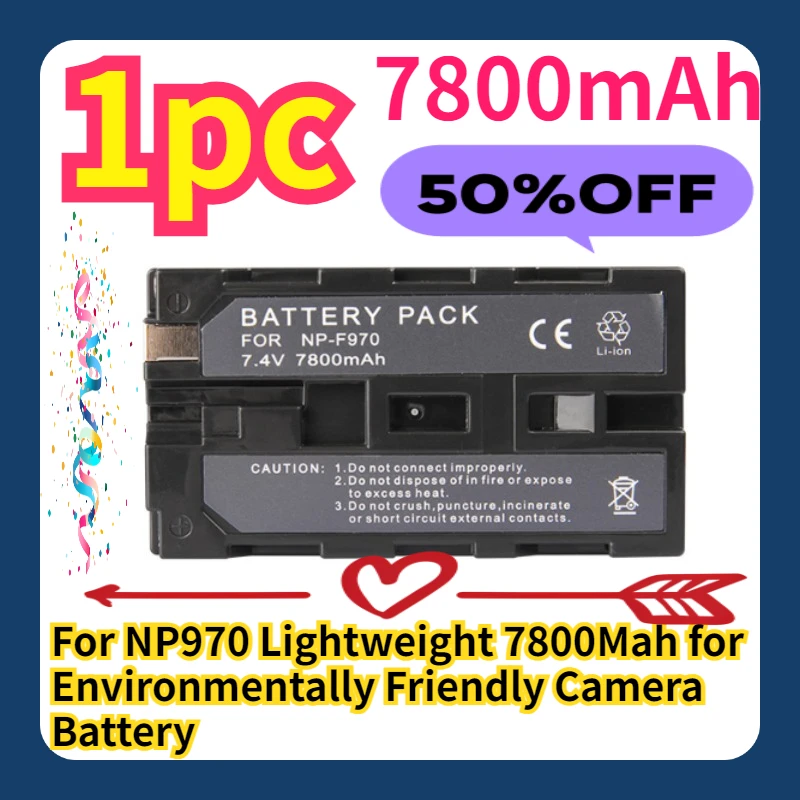 For NP970 Lightweight 7800Mah for Environmentally Friendly Camera Battery
For NP970 Lightweight 7800Mah for Environmentally Friendly Camera Battery