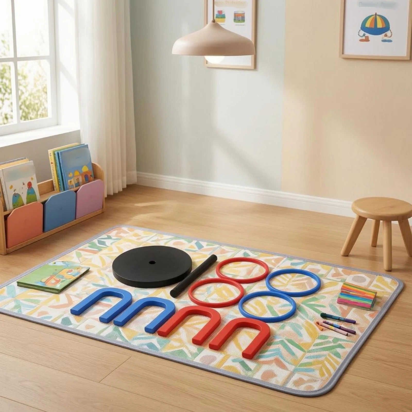 Plastic Hoop Toss Game Tossing Stacking Toss Game Activity Toy Colorful Compact for Children
Plastic Hoop Toss Game Tossing Stacking Toss Game Activity Toy Colorful Compact for Children