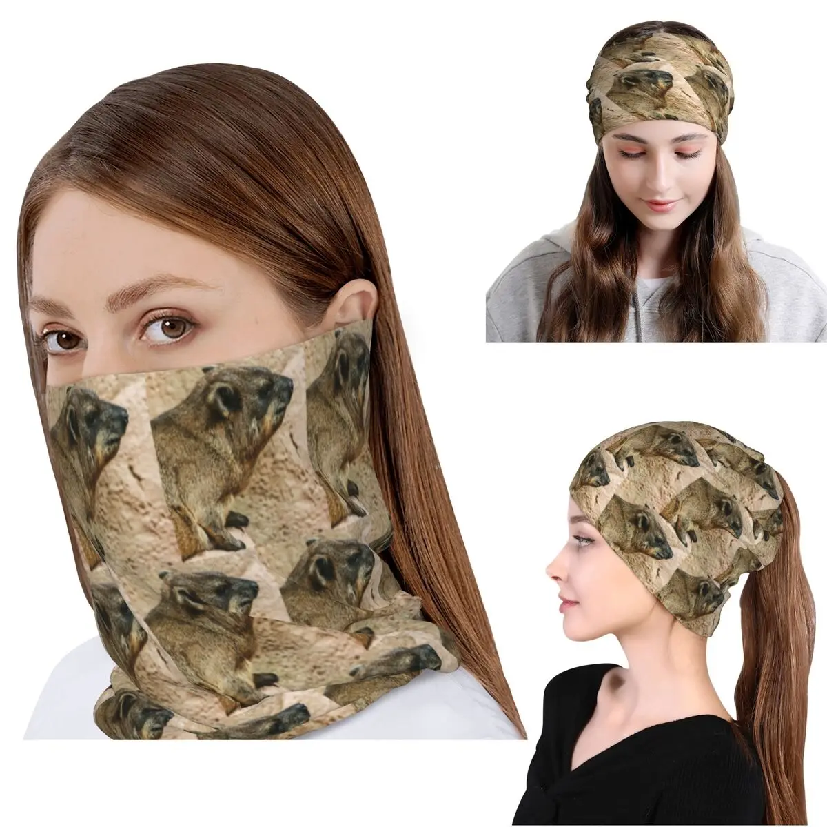 Rock Hyrax Bandana Neck Cover Face Scarf Multifunction Balaclava Beanies Hat for Men Women Adult Winter
Rock Hyrax Bandana Neck Cover Face Scarf Multifunction Balaclava Beanies Hat for Men Women Adult Winter