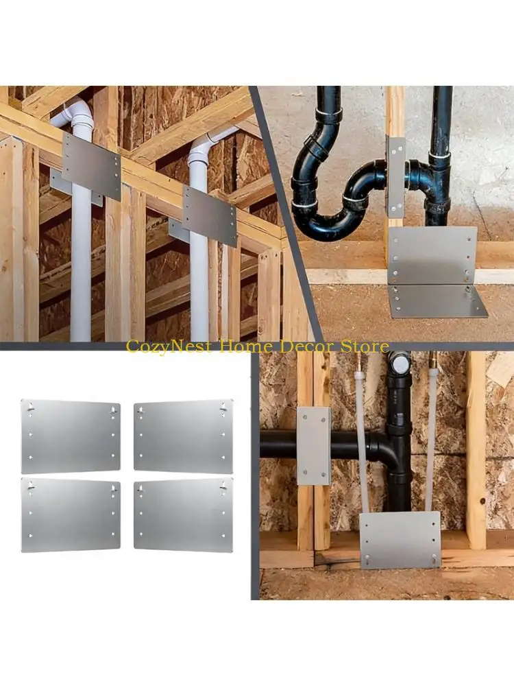 92MF Heavy Duty Metal Pipe Protector Wire Conduits Cover Upgrades for Wood Structures
92MF Heavy Duty Metal Pipe Protector Wire Conduits Cover Upgrades for Wood Structures
