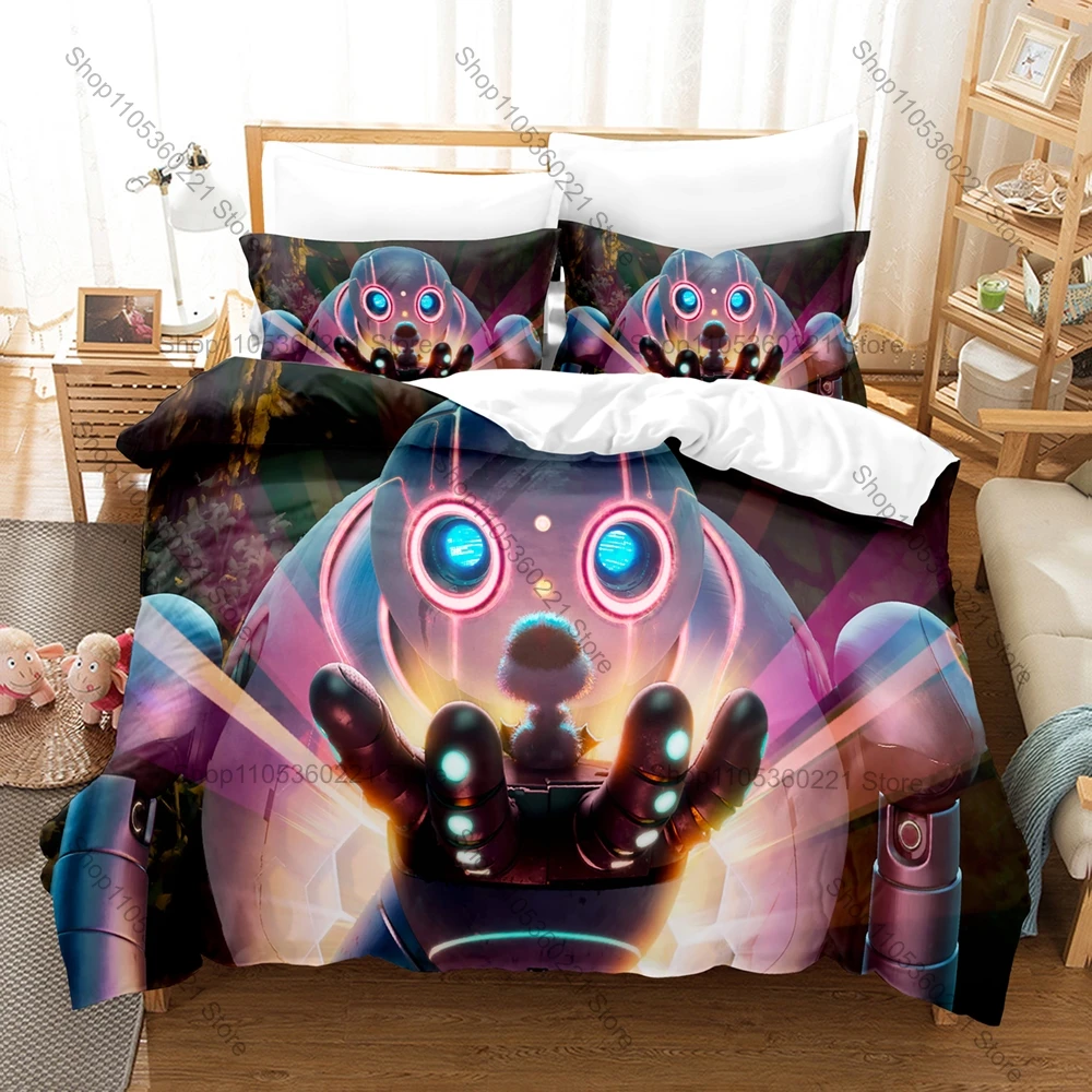 Cartoon Movie The Wild Robot Graphic 3Pcs Bedding Set Microfiber Duvet Cover 2 Pillowcases Kids Bedroom Decor Bed Linen
Cartoon Movie The Wild Robot Graphic 3Pcs Bedding Set Microfiber Duvet Cover 2 Pillowcases Kids Bedroom Decor Bed Linen