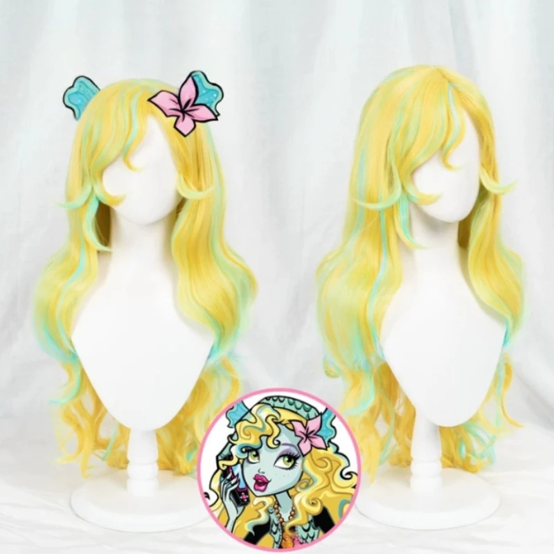 Lagoona Style Cosplay Wig Yellow Highlight Blue Base Sea Monster Girl Long Straight Hair Blonde Streaks For Women Halloween
Lagoona Style Cosplay Wig Yellow Highlight Blue Base Sea Monster Girl Long Straight Hair Blonde Streaks For Women Halloween