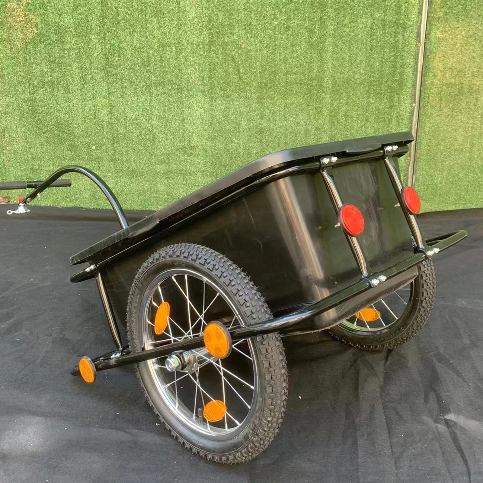 Towable Bike Cargo Trailer Detachable Box Portable Bicycle Wagon Cart with Wheels for Transportation Camping Travel Shopping
Towable Bike Cargo Trailer Detachable Box Portable Bicycle Wagon Cart with Wheels for Transportation Camping Travel Shopping