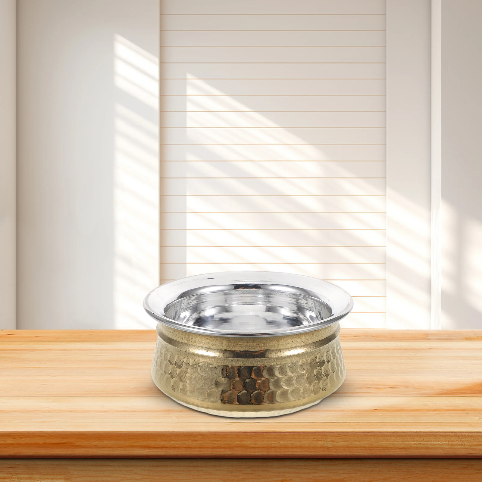 Traditional Indian Bowl for Cooking Serving Rice Curry Dishes Handcrafted Hammered Tableware Ideal Dinner Bowl Indian Cuisine
Traditional Indian Bowl for Cooking Serving Rice Curry Dishes Handcrafted Hammered Tableware Ideal Dinner Bowl Indian Cuisine