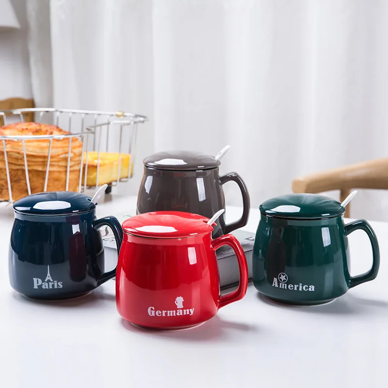Creative Oat Ceramic Mug Simple Red Water Women S Household Big Belly Breakfast Cup Covered Spoon
Creative Oat Ceramic Mug Simple Red Water Women S Household Big Belly Breakfast Cup Covered Spoon