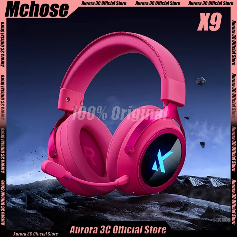 Mchose X9 Headphone 3 Mode Wireless Headset With Mic 7.1 Surround Sound EffectE-Sports Earphones Custom Accessories For Fps
Mchose X9 Headphone 3 Mode Wireless Headset With Mic 7.1 Surround Sound EffectE-Sports Earphones Custom Accessories For Fps