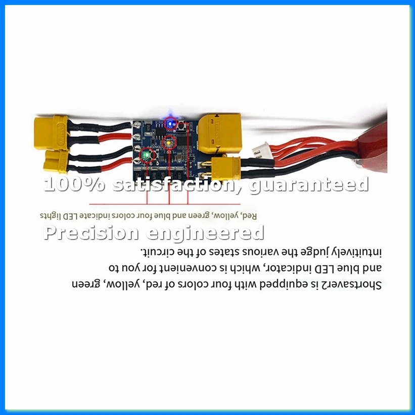 ShortSaver2 ShortSaver V2 Smart Smoke Stopper Power Button Switch Electronic Fuse to Prevent Short-Circuit Over-Current-ELEC