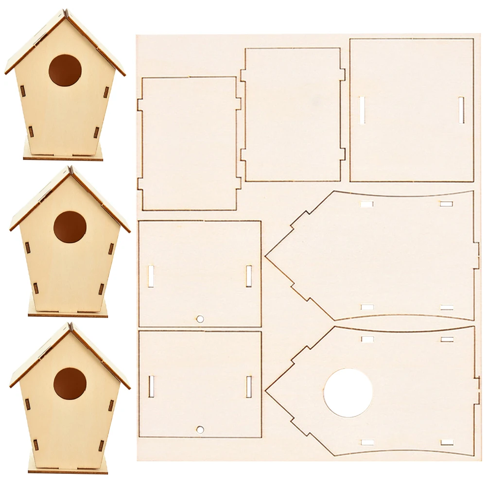 4 Pcs Christmas Cottage Decoration Wooden House Decorations Holiday Ornaments DIY Graffiti Adornments Child
4 Pcs Christmas Cottage Decoration Wooden House Decorations Holiday Ornaments DIY Graffiti Adornments Child