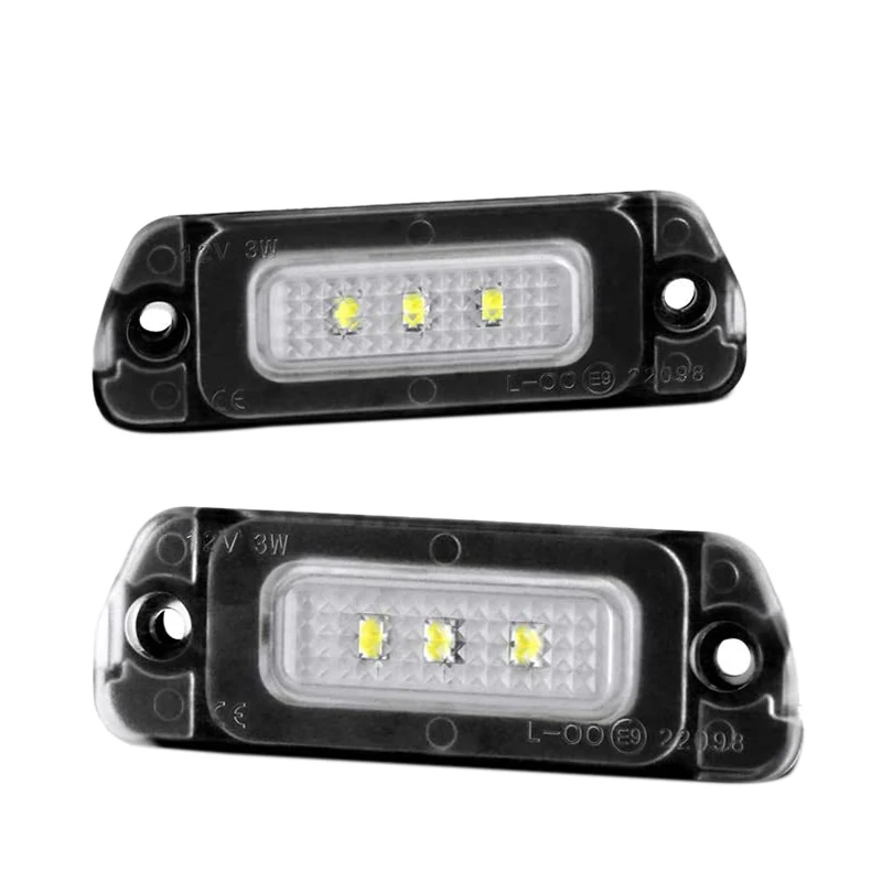 LED License Plate Light Housing SET For Mercedes W164 W251 GL
LED License Plate Light Housing SET For Mercedes W164 W251 GL
