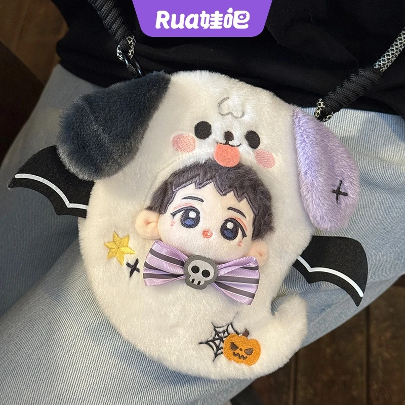 «Хэллоуин» без атрибутов, щенок-призрак, 10 см, кукольная одежда, комбинезон и бретели, мультяшный квадратический элемент, высокий уровень внешнего вида 
«Хэллоуин» без атрибутов, щенок-призрак, 10 см, кукольная одежда, комбинезон и бретели, мультяшный квадратический элемент, высокий уровень внешнего вида