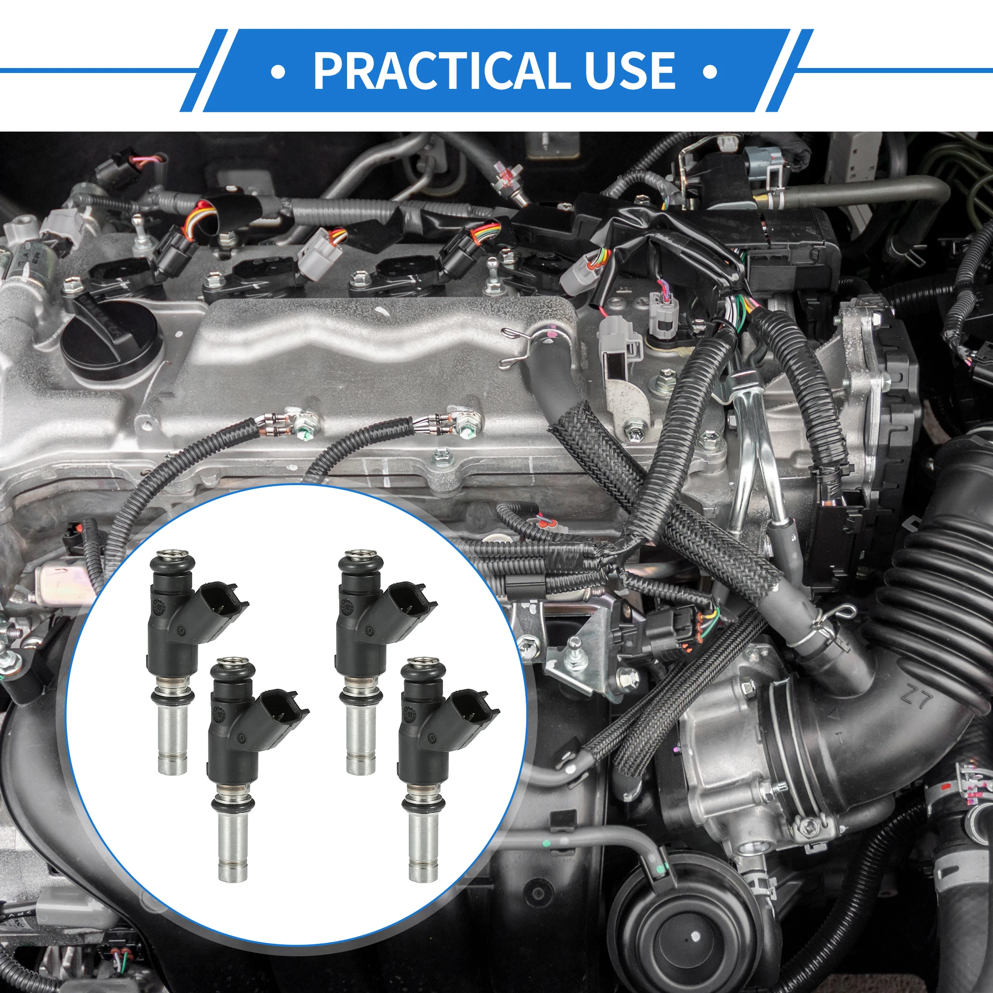 UXCELL Fuel Injector No.25380933 for Chevrolet Aveo 09-11 1.6L Black 4 Pcs
UXCELL Fuel Injector No.25380933 for Chevrolet Aveo 09-11 1.6L Black 4 Pcs