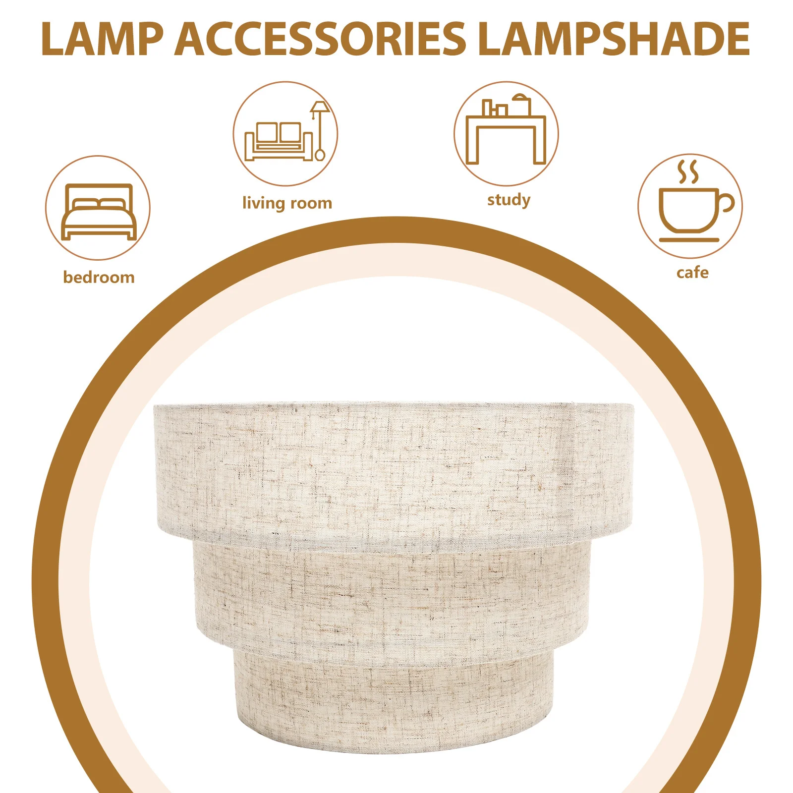 Очень большой 3-х уровневый подвесной абажур, современный тканевый многослойный дизайн для подвесных люстр и торшеров, простая установка
Очень большой 3-х уровневый подвесной абажур, современный тканевый многослойный дизайн для подвесных люстр и торшеров, простая установка