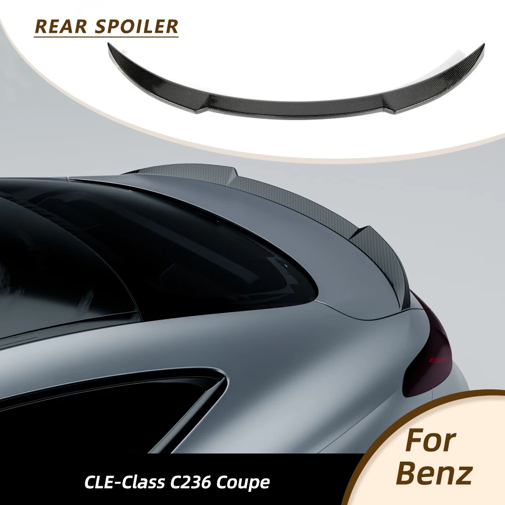 Car Rear Trunk Racing Spoiler for Mercedes Benz CLE-Class C236 Coupe 2023-2026 Car Rear Boot Lid Highkick Wing Lip Carbon Fiber
Car Rear Trunk Racing Spoiler for Mercedes Benz CLE-Class C236 Coupe 2023-2026 Car Rear Boot Lid Highkick Wing Lip Carbon Fiber
