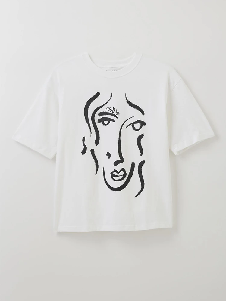 Cross border new European and American summer print abstract pattern versatile short sleeved T-shirt top for men and women
Cross border new European and American summer print abstract pattern versatile short sleeved T-shirt top for men and women