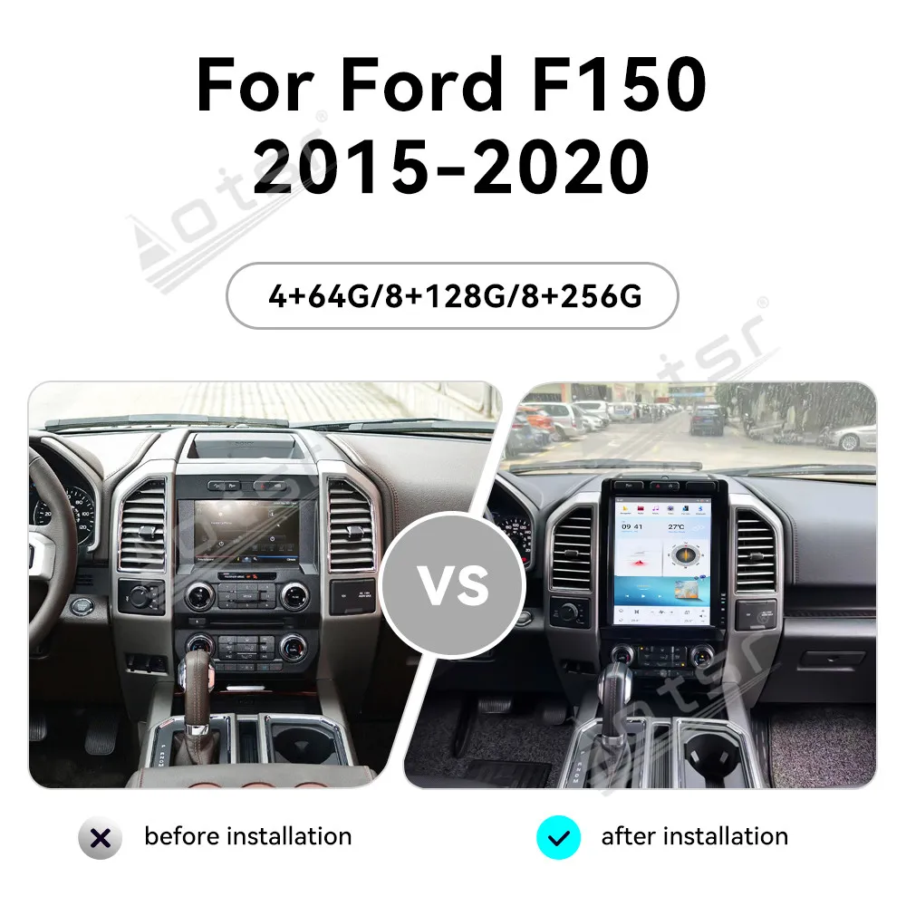 12.1-дюймовый автомобильный радиоприемник на Android 13 для Ford F150 2015-2020, мультимедийный видеоплеер, GPS-навигация, Carplay, 4G WIFI, DSP, AI-экран
12.1-дюймовый автомобильный радиоприемник на Android 13 для Ford F150 2015-2020, мультимедийный видеоплеер, GPS-навигация, Carplay, 4G WIFI, DSP, AI-экран