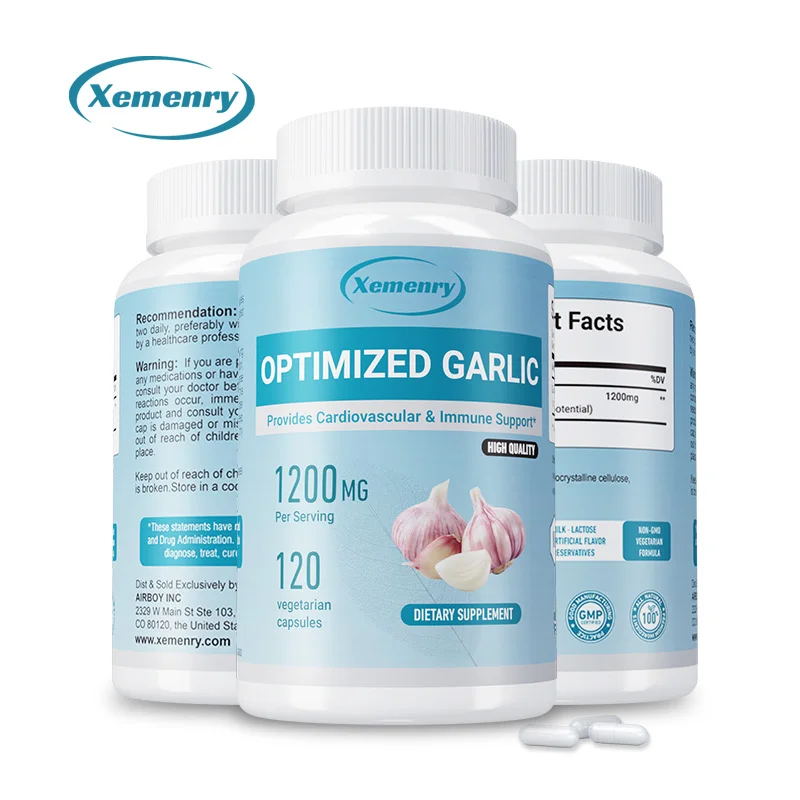 Optimized Garlic - Supports Heart and Immune System Health, Powerful Antioxidant, Cleansing, and Detoxifying Effects
Optimized Garlic - Supports Heart and Immune System Health, Powerful Antioxidant, Cleansing, and Detoxifying Effects