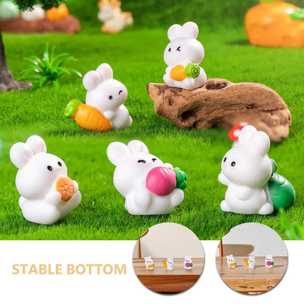 10pcs Decorative Rabbit Artware For Miniature Garden Accessories Diy Decorations Carrot Rabbit Ornaments Miniature
10pcs Decorative Rabbit Artware For Miniature Garden Accessories Diy Decorations Carrot Rabbit Ornaments Miniature