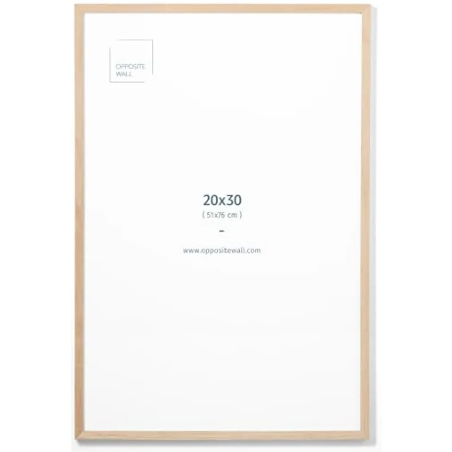 20x30 in - Solid Oak Wood Picture Frame - Lightweight Versatile and Shatterproof - Wall Hanging Poster or Photo Frame - Wall De
20x30 in - Solid Oak Wood Picture Frame - Lightweight Versatile and Shatterproof - Wall Hanging Poster or Photo Frame - Wall De