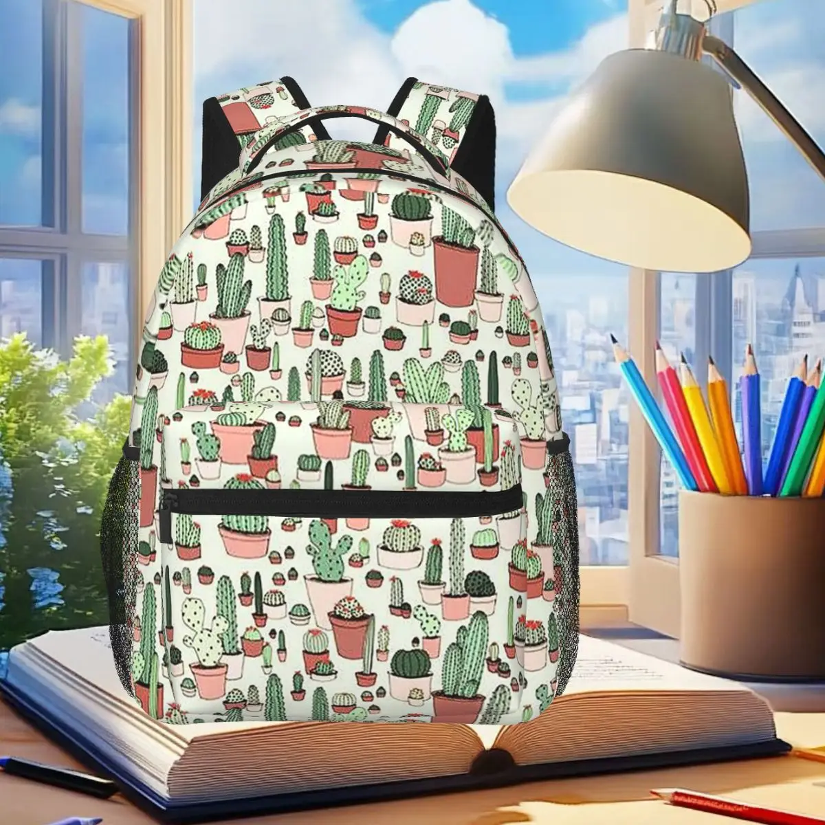 Case Cactus Backpack Student Boys Girls BookBag Children School Bag Computer Shoulder Bags for Men Women
Case Cactus Backpack Student Boys Girls BookBag Children School Bag Computer Shoulder Bags for Men Women