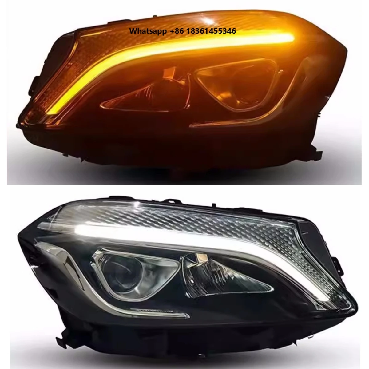 For A-Class W176 13-18 modified new style Lens Daytime Running light Car Accessories LED Headlight Assembly
For A-Class W176 13-18 modified new style Lens Daytime Running light Car Accessories LED Headlight Assembly