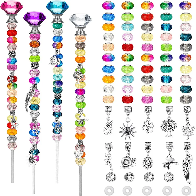 10Pcs New Color Big Round 5mm Large Hole European Spacer Beads Fit DIY Bracelet Decorative Beaded Garden Stakes Outdoor Decor
10Pcs New Color Big Round 5mm Large Hole European Spacer Beads Fit DIY Bracelet Decorative Beaded Garden Stakes Outdoor Decor