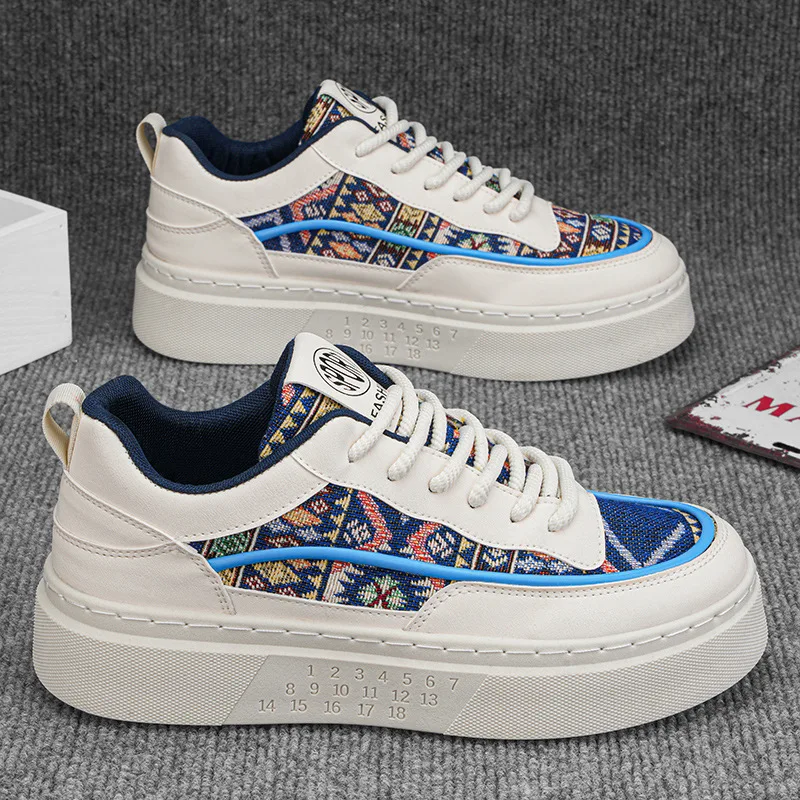 Summer new breathable men's shoes all fashion niche design thick soled cloth shoes sports leisure small white board shoes
Summer new breathable men's shoes all fashion niche design thick soled cloth shoes sports leisure small white board shoes