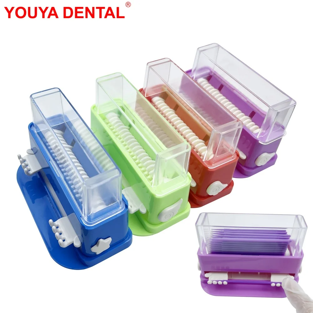 1pc Dental Micro Applicator Dispenser & 100pc Disposable Micro Applicator Brush Stick Container Cotton Tip Storage Box Organizer
1pc Dental Micro Applicator Dispenser & 100pc Disposable Micro Applicator Brush Stick Container Cotton Tip Storage Box Organizer