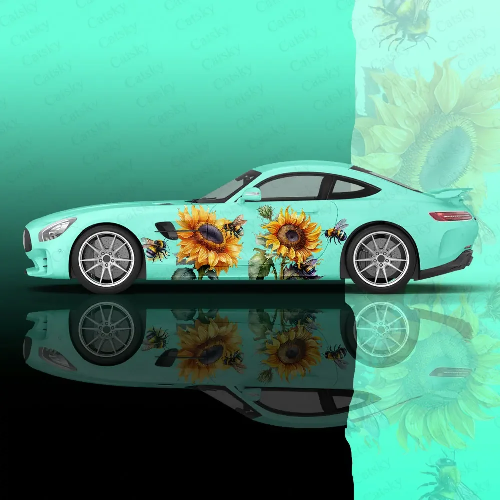 Sunflower Ink Painting Car Body Sticker Itasha Vinyl Auto Accessories Side Decal Motorcar Decoration Wheel Protective Film
Sunflower Ink Painting Car Body Sticker Itasha Vinyl Auto Accessories Side Decal Motorcar Decoration Wheel Protective Film