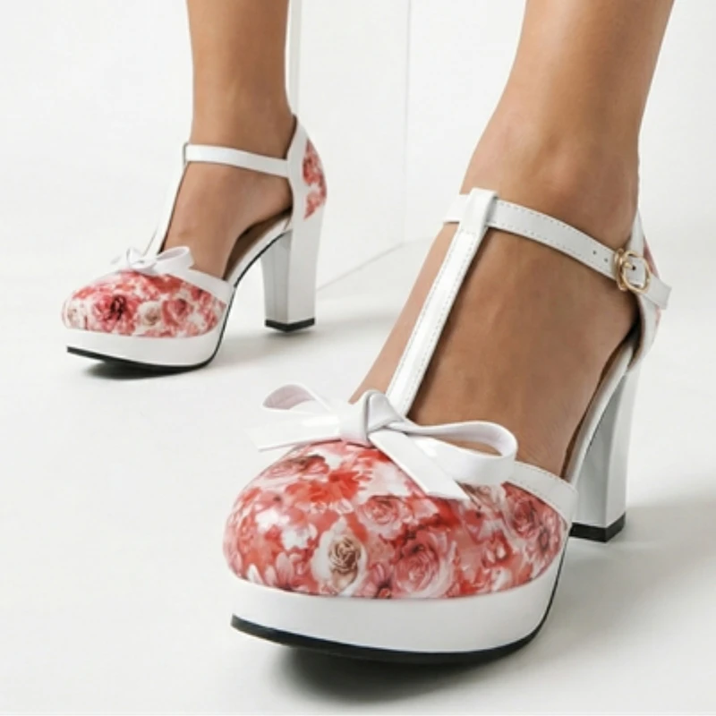 2026 Summer Thick Platform Sandals For Woman High Heels Sexy T-strap D'Orsay Round Toe Print Bow-knot Lady Party Wedding Shoes
2026 Summer Thick Platform Sandals For Woman High Heels Sexy T-strap D'Orsay Round Toe Print Bow-knot Lady Party Wedding Shoes