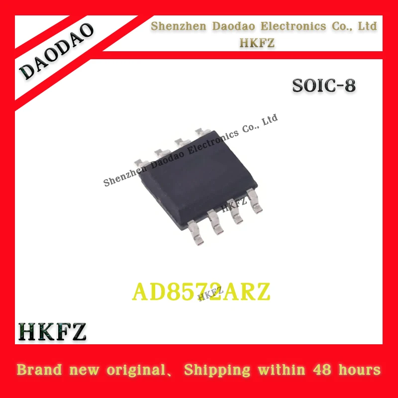 5Pcs AD8572ARZ screen printing 8572A Soic-8 single supply rail-to-rail operational amplifier IC Chip
5Pcs AD8572ARZ screen printing 8572A Soic-8 single supply rail-to-rail operational amplifier IC Chip