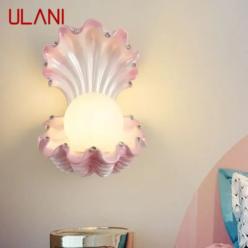 ULANI Contemporary Sea shells Wall Lamp Creative Living Room Bedroom Study Villa Hotel Children's Room Aisle Decoration Light
ULANI Contemporary Sea shells Wall Lamp Creative Living Room Bedroom Study Villa Hotel Children's Room Aisle Decoration Light