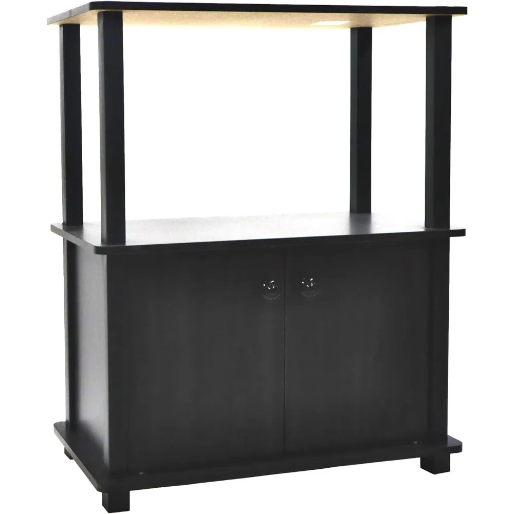 Freestanding Three Shelf Double Door Storage Floor Cabinet, Multi Room Use, Espresso Woodgrain Finish, No Tools Required,
Freestanding Three Shelf Double Door Storage Floor Cabinet, Multi Room Use, Espresso Woodgrain Finish, No Tools Required,